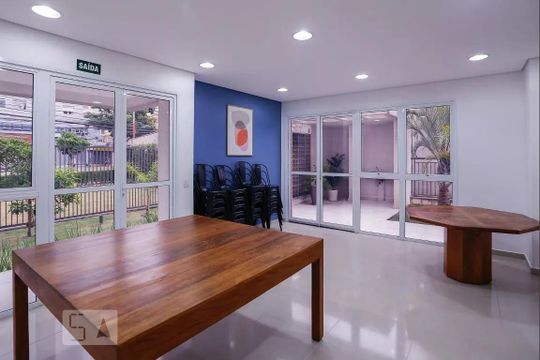 Área comum de apartamento para alugar com 1 quarto, 42m² em Sumarezinho, São Paulo