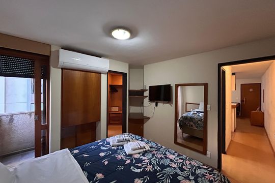 Quarto de apartamento para alugar com 1 quarto, 50m² em Campo Belo, São Paulo