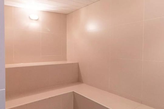 Área comum - Sauna de apartamento à venda com 1 quarto, 107m² em Cidade Monções, São Paulo