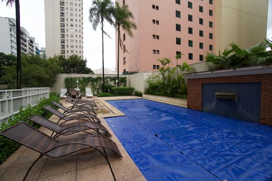 Área comum de apartamento para alugar com 1 quarto, 65m² em Paraíso, São Paulo