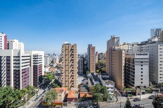 Sala - Vista de apartamento para alugar com 1 quarto, 85m² em Sumarezinho, São Paulo