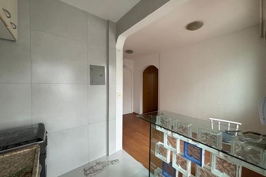 Cozinha de apartamento para alugar com 1 quarto, 40m² em Jardim Paulista, São Paulo