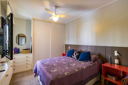 Suíte de apartamento à venda com 2 quartos, 92m² em Jardim Londrina, São Paulo