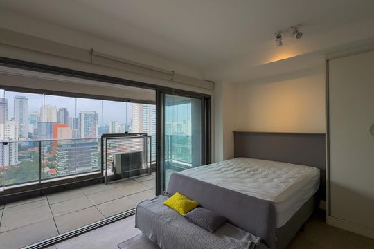 Kitnet/Studio para alugar com 1 quarto, 43m² em Brooklin Paulista, São Paulo