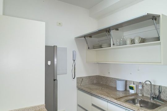 Studio de kitnet/studio para alugar com 1 quarto, 43m² em Brooklin Paulista, São Paulo