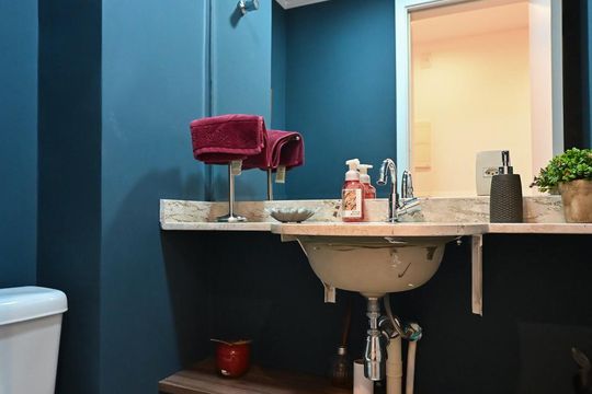 Lavabo de apartamento para alugar com 3 quartos, 102m² em Lar São Paulo, São Paulo