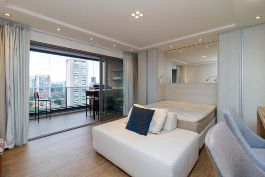 Kitnet/Studio à venda com 0 quarto, 41m² em Brooklin Paulista, São Paulo