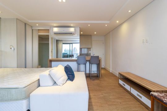 Studio de kitnet/studio à venda com 0 quarto, 41m² em Brooklin Paulista, São Paulo