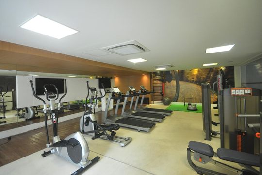 Área comum de apartamento à venda com 2 quartos, 120m² em Jardim Leonor, São Paulo
