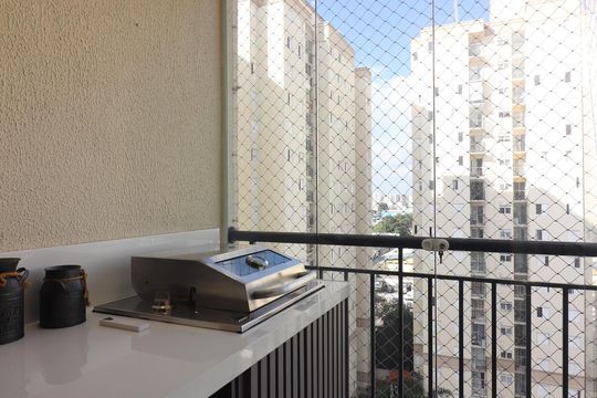 Sala sacada de apartamento para alugar com 2 quartos, 59m² em Planalto, São Bernardo do Campo