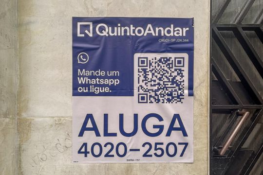 Placa de kitnet/studio à venda com 1 quarto, 40m² em Campos Elíseos, São Paulo