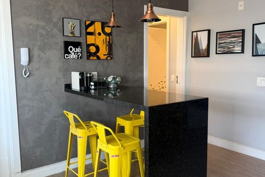Cozinha de apartamento à venda com 3 quartos, 93m² em Vila Olímpia, São Paulo