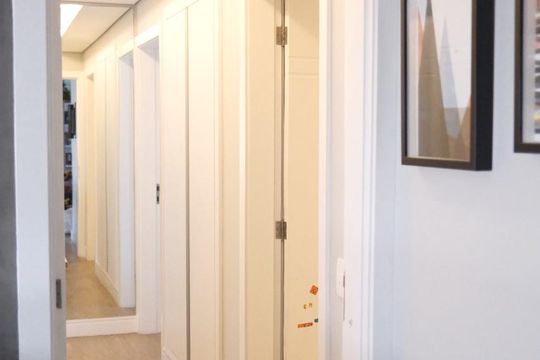 Corredor de apartamento à venda com 3 quartos, 93m² em Vila Olímpia, São Paulo