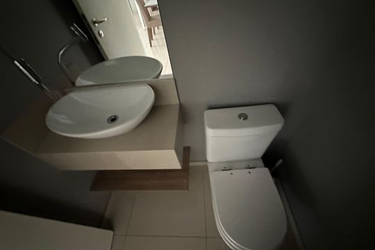 Lavabo de apartamento à venda com 1 quarto, 49m² em Alphaville Industrial, Barueri