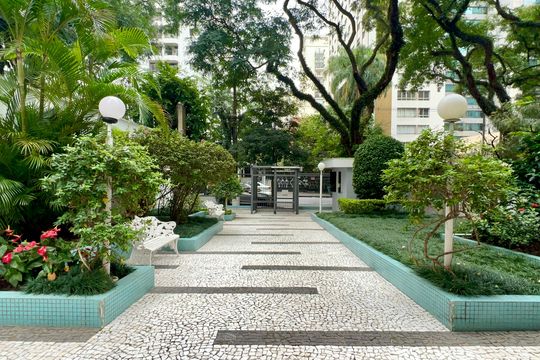 Área comum de apartamento à venda com 2 quartos, 84m² em Jardim Paulista, São Paulo