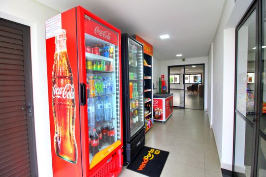 Área comum - Mercadinho de apartamento para alugar com 3 quartos, 80m² em Vila Floresta, Santo André