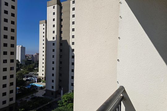 Varanda da Sala de apartamento para alugar com 2 quartos, 49m² em Portal dos Gramados, Guarulhos