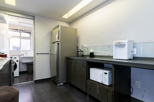 Cozinha de apartamento à venda com 1 quarto, 70m² em Vila Olímpia, São Paulo