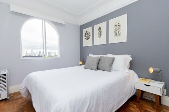 Quarto de apartamento à venda com 1 quarto, 70m² em Vila Olímpia, São Paulo
