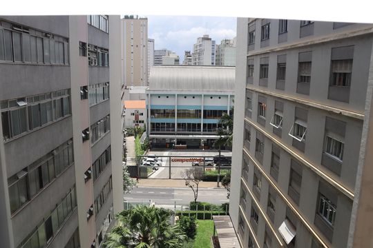 Vista da Sala de apartamento à venda com 3 quartos, 155m² em Bela Vista, São Paulo