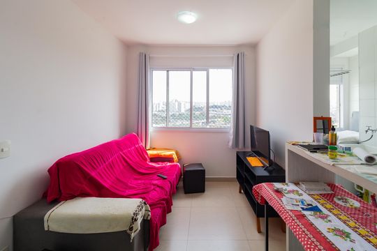 Sala de apartamento para alugar com 1 quarto, 31m² em Água Branca, São Paulo