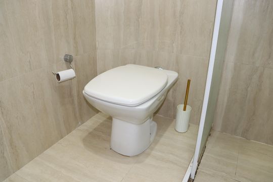 Banheiro Social de apartamento à venda com 2 quartos, 66m² em Bela Vista, São Paulo