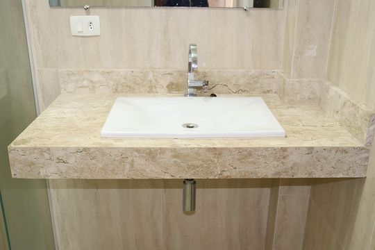 Banheiro da Suíte de apartamento à venda com 2 quartos, 66m² em Bela Vista, São Paulo