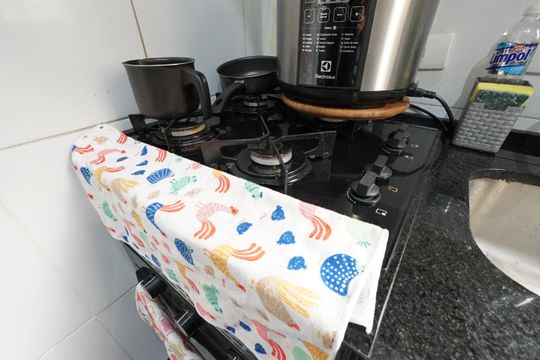 Cozinha de kitnet/studio à venda com 1 quarto, 62m² em Aclimação, São Paulo