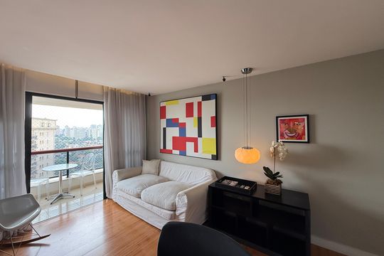 Apartamento à venda com 1 quarto, 45m² em Higienópolis, São Paulo