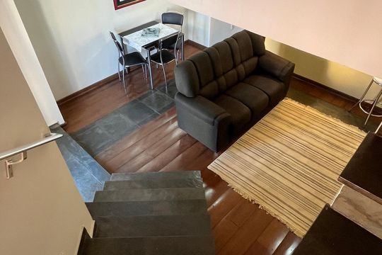 Sala de apartamento à venda com 1 quarto, 87m² em Centro, Campinas