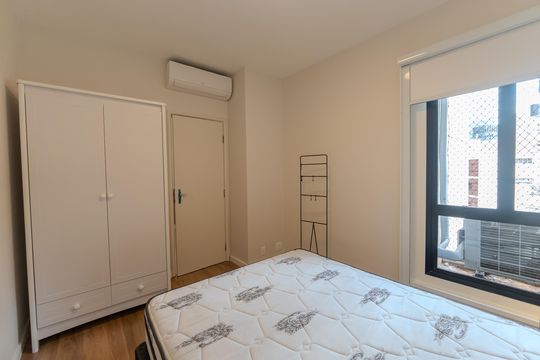 Quarto de apartamento para alugar com 1 quarto, 48m² em Consolação, São Paulo