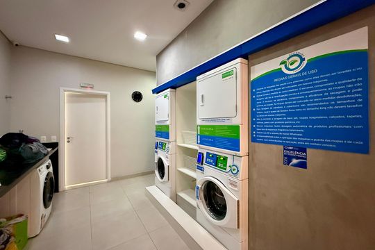 Área comum de apartamento para alugar com 2 quartos, 63m² em Vila Cordeiro, São Paulo