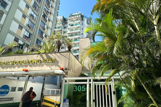 Fachada de apartamento à venda com 3 quartos, 136m² em Botafogo, Rio de Janeiro
