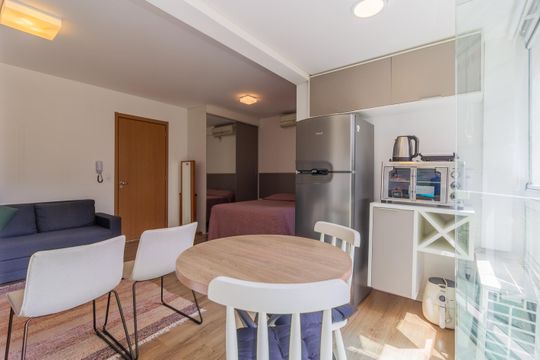 Studio de kitnet/studio para alugar com 1 quarto, 32m² em Sumaré, São Paulo