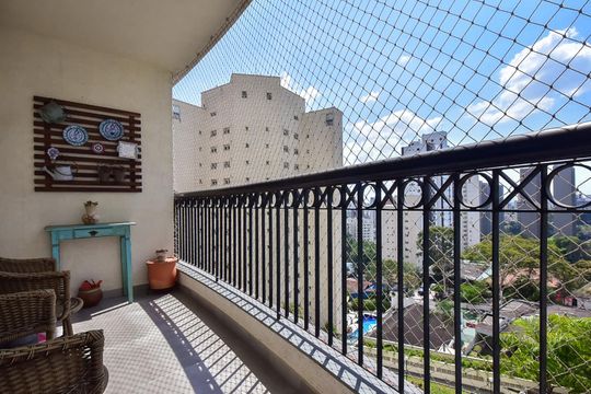 Varanda de apartamento à venda com 2 quartos, 112m² em Vila Suzana, São Paulo