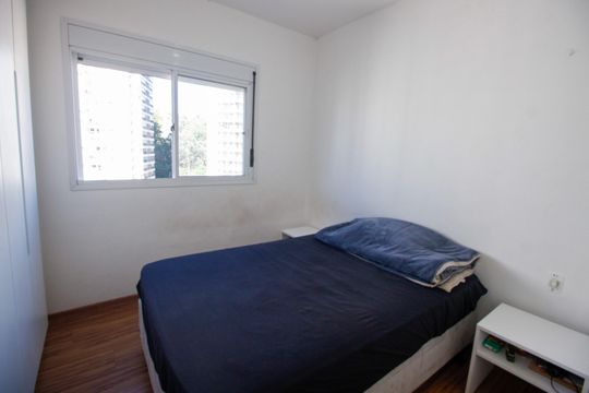 Suíte 1 de apartamento à venda com 2 quartos, 68m² em Vila Andrade, São Paulo