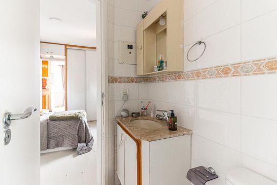 Banheiro Suíte de apartamento à venda com 1 quarto, 35m² em Santa Cecília, São Paulo