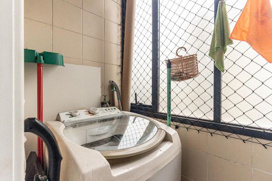 Área de Serviço de apartamento à venda com 1 quarto, 35m² em Santa Cecília, São Paulo