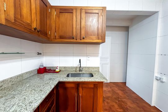 Cozinha de apartamento à venda com 2 quartos, 74m² em Jardim Paulista, São Paulo