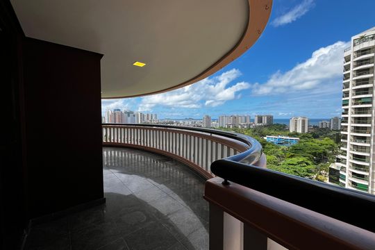 Sacada de apartamento para alugar com 4 quartos, 143m² em Barra da Tijuca, Rio de Janeiro