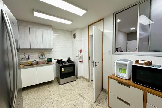 Cozinha de apartamento à venda com 4 quartos, 200m² em Ipanema , Rio de Janeiro