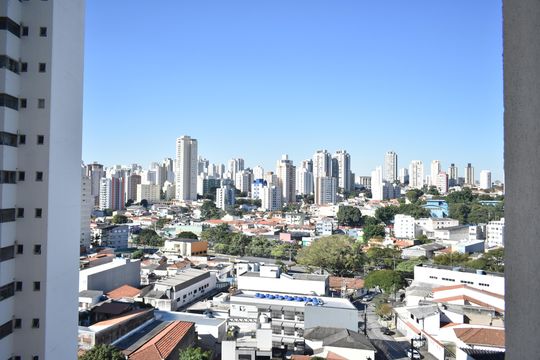 Vista da Varanda da Suíte de apartamento à venda com 3 quartos, 105m² em Chácara Inglesa, São Paulo