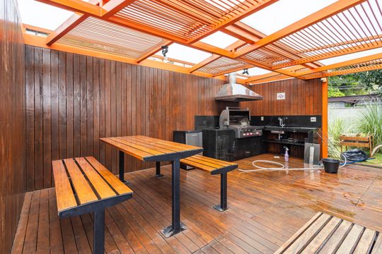 Área comum de kitnet/studio à venda com 1 quarto, 46m² em Vila Madalena, São Paulo