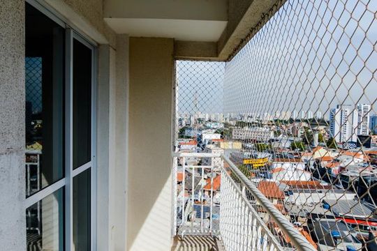 Varanda da Sala de apartamento para alugar com 2 quartos, 52m² em Jardim Flor da Montanha, Guarulhos