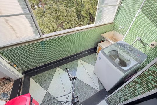 Área de Serviço de apartamento para alugar com 2 quartos, 80m² em Vila Monumento, São Paulo