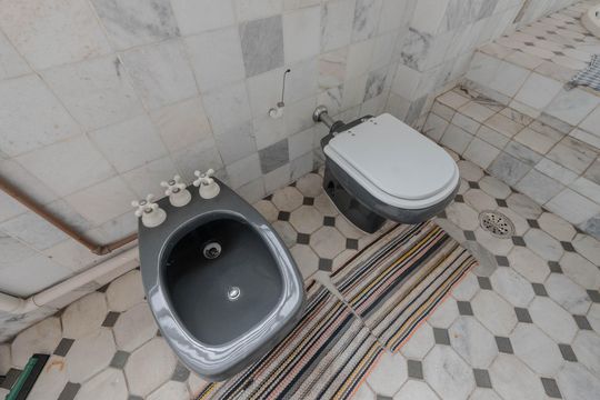 Banheiro da Suíte 1 de apartamento para alugar com 1 quarto, 54m² em Bela Vista, São Paulo