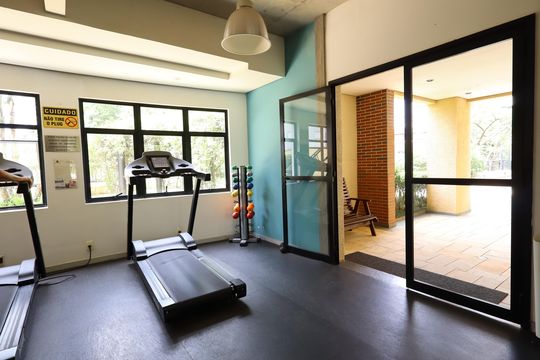 Área comum - Academia de apartamento para alugar com 2 quartos, 66m² em Vila Andrade, São Paulo
