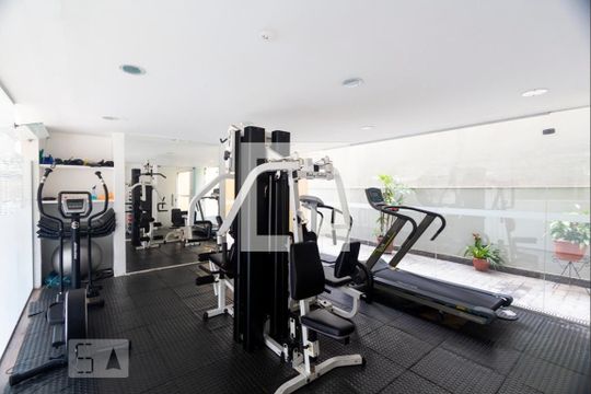 Área comum - Academia de apartamento para alugar com 2 quartos, 66m² em Vila Clementino, São Paulo