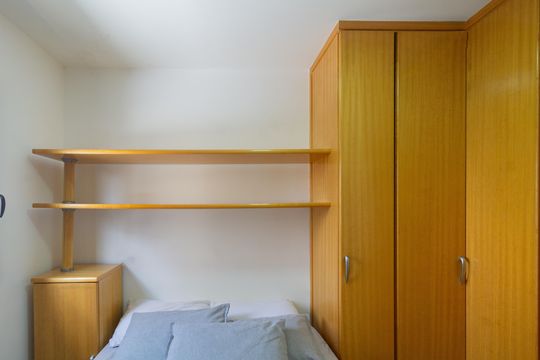 Quarto de apartamento à venda com 1 quarto, 42m² em Santa Cecília, São Paulo