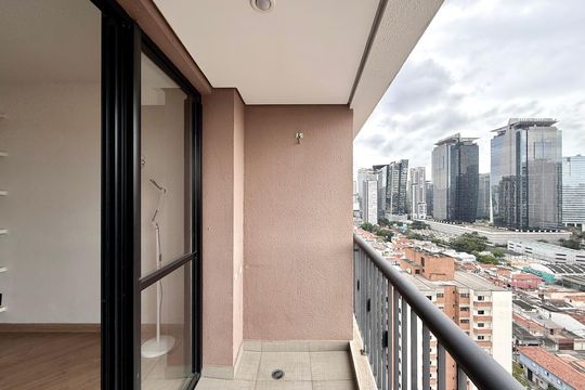 Sacada de apartamento para alugar com 1 quarto, 52m² em Chácara Santo Antônio (zona Sul), São Paulo